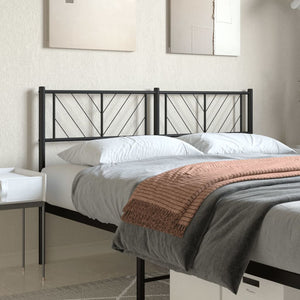 NNEVL Metal Headboard Black 152 cm