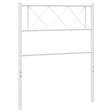 NNEVL Metal Headboard White 107 cm