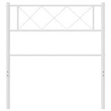 NNEVL Metal Headboard White 107 cm