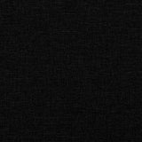 NNEVL Bench with Backrest Black 120x62x75.5 cm Fabric