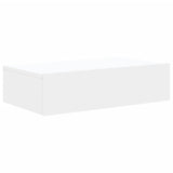 NNEVL TV Cabinet with LED Lights White 60x35x15.5 cm