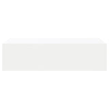 NNEVL TV Cabinet with LED Lights White 60x35x15.5 cm