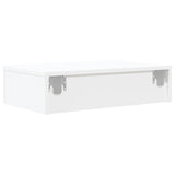 NNEVL TV Cabinet with LED Lights White 60x35x15.5 cm