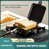 NNETM Double-Sided Non-Stick Sandwich Maker & Griddle Pan