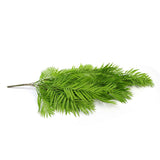 NNEDSZ Fresh Green Bamboo Leaf Fern UV Resistant 80cm