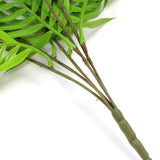 NNEDSZ Fresh Green Bamboo Leaf Fern UV Resistant 80cm