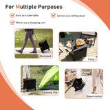 NNECW Shopping Cart with Quick-Folding Design