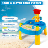 NNECW Kids Sand and Water Table Splash Water Table