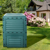 NNEIDS 290L Compost Bin Food Waste Recycling Composter Kitchen Garden Composting Green
