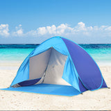NNEIDS Pop Up Camping Tent Beach Tents 2-3 Person Hiking Portable Shelter