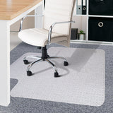 NNEIDS Home Office Room Work Carpet Chair Mat Computer Floor Protector 120x90cm