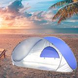 NNEIDS Pop Up Tent Beach Camping Tents 2-3 Person Hiking Portable Shelter Mat
