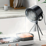 NNETM Compact Rotisserie Range Hood with Hot Pot Fume Removal - White