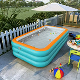 NNETM Family Fun Inflatable Swimming Pool (210 cm)