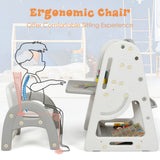 NNECW Erasable Magnetic Whiteboard with Adjustable Height