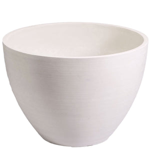 NNEDSZ Vintage White Planter Bowl 30cm