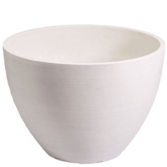 NNEDSZ Vintage White Planter Bowl 30cm