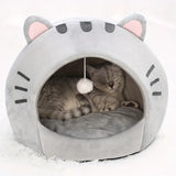NNETM Cozy Cat Bed: Warm Pet House, Kitten Cave, and Sleeping Bag