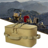 NNETM Khaki Multifunctional Outdoor Gas Tank Storage Bag