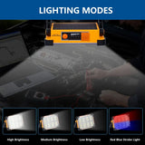 NNETM Degruand Rechargeable LED Solar Work Light - Portable Ultra Bright Floodlight
