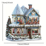 NNETM Santa Claus Hanging Christmas Tree Decoration - 10Pcs/Set
