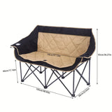 NNETM Multifunctional Portable Lounge Chair - Folding Leisure Backrest Chair
