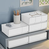 NNETM Stackable Bedroom Bedside Drawer Organizer - White (1pc)