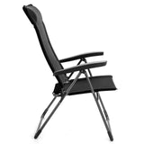 NNECW Set of 2 Patio Dining Chairs with Adjustable Backrest