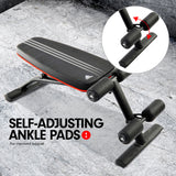 NNEDPE ADIDAS Adjustable Abs Bench Press Exercise Incline Decline
