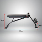 NNEDPE ADIDAS Adjustable Abs Bench Press Exercise Incline Decline