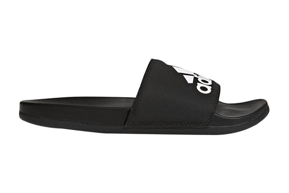NNEKG Mens Adilette Comfort Slides (Black Black White Size 9 US)