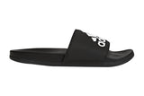 NNEKG Mens Adilette Comfort Slides (Black Black White Size 9 US)