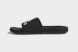 NNEKG Mens Adilette Comfort Slides (Black Black White Size 11 US)