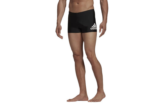 NNEKG Mens Fit Box Swim Shorts (Black White Size M)