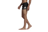 NNEKG Mens Fit Box Swim Shorts (Black White Size M)
