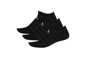 NNEKG Unisex Cushion Low Socks 3 Pack (Black Black Black Size M)