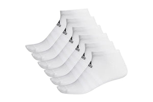 NNEKG Unisex Light Low Socks 6 Pack (White White White White Size L)