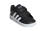 NNEKG Boys Grand Court Infant Shoes (Core Black White White Size 6.5 US)