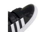 NNEKG Boys Grand Court Infant Shoes (Core Black White White Size 7.5 US)