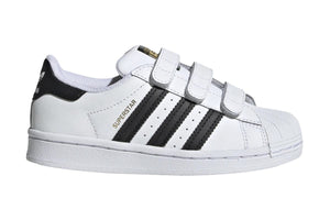 NNEKG Kids Superstar Casual Shoes (Cloud White Core Black Cloud White Size 13K US)