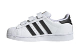 NNEKG Kids Superstar Casual Shoes (Cloud White Core Black Cloud White Size 13K US)