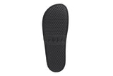 NNEKG Unisex Adilette Aqua Slides (Black Gold Black Size 5 US)