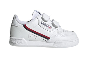 NNEKG Kids Continental 80 Infant Casual Shoes (Cloud White Cloud White Scarlet Size 5.5 US)
