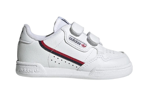 NNEKG Kids Continental 80 Infant Casual Shoes (Cloud White Cloud White Scarlet Size 5.5 US)