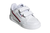NNEKG Kids Continental 80 Infant Casual Shoes (Cloud White Cloud White Scarlet Size 7.5 US)