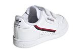 NNEKG Kids Continental 80 Infant Casual Shoes (Cloud White Cloud White Scarlet Size 4.5 US)