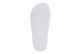 NNEKG Unisex Adilette Aqua Slides (White Black White Size 5 US)