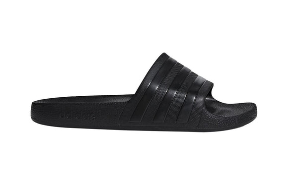 NNEKG Unisex Adilette Aqua Slides (Black Black Black Size 7 US)