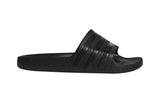 NNEKG Unisex Adilette Aqua Slides (Black Black Black Size 7 US)