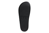 NNEKG Unisex Adilette Aqua Slides (Black Black Black Size 7 US)